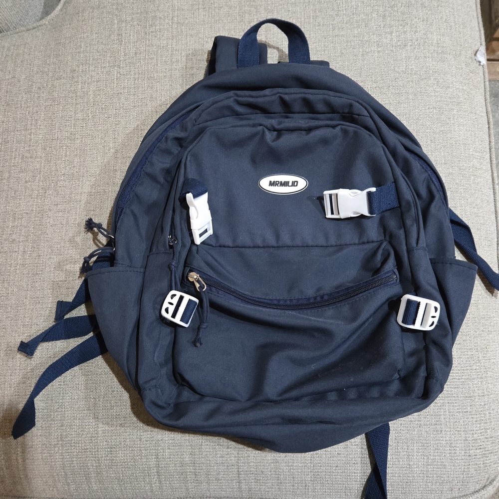 Navy Blue Girls Backpack